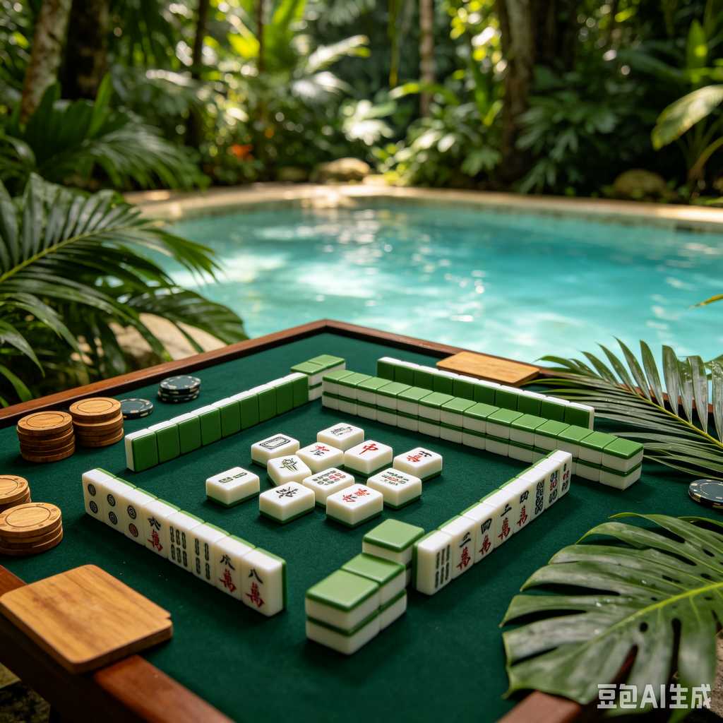 rectangle mahjong table mat