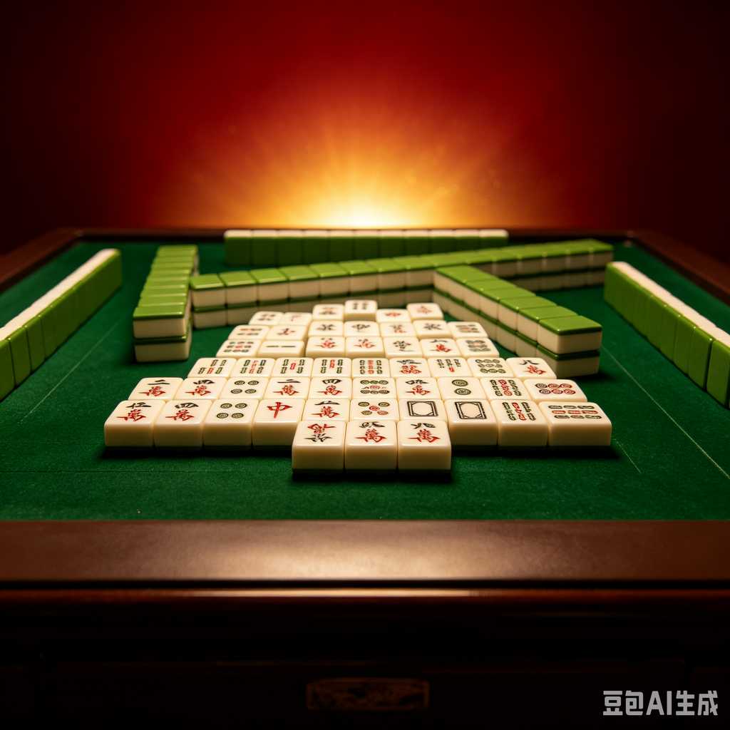 desktop decoration mahjong set